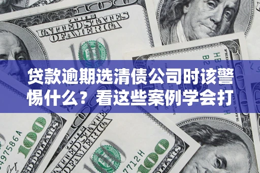 武汉贷款逾期选清债公司时该警惕什么？看这些案例学会打翻身仗