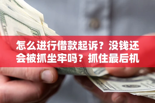 武汉怎么进行借款起诉？没钱还会被抓坐牢吗？抓住最后机会！
