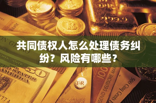 武汉共同债权人怎么处理债务纠纷？风险有哪些？