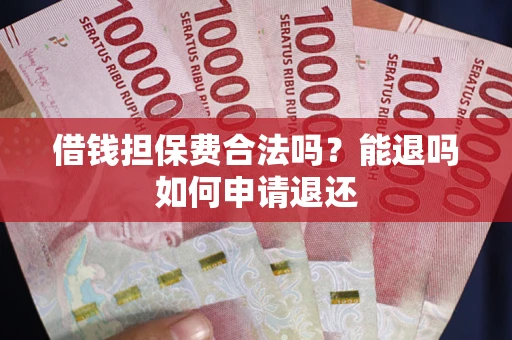 武汉借钱担保费合法吗？能退吗如何申请退还
